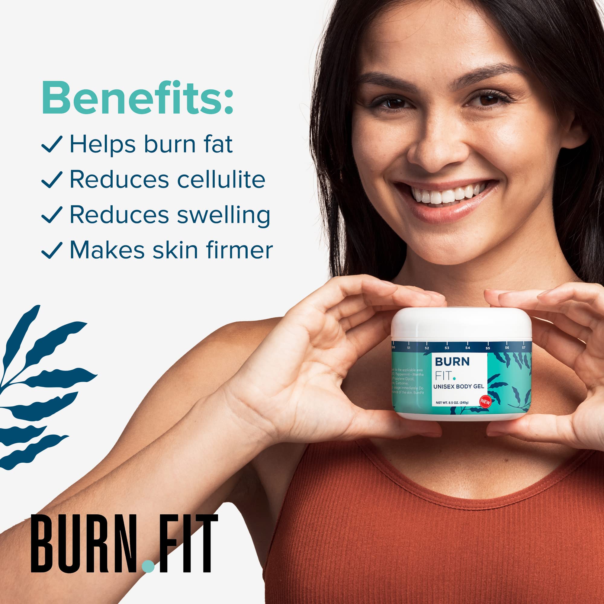 Amazon.com : Body Gel – Anti Cellulite Cream by Burn Fit for Belly