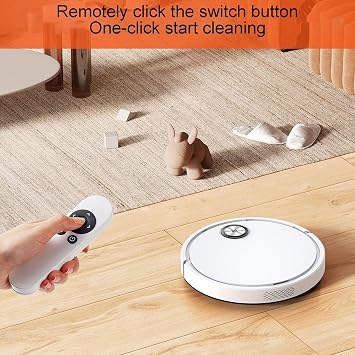 Intelligent Sweeping Robot, 2800Pa Large Suction, Thin Design, Automatic Cleaning, with Obstacle Recognition and Drop Sensor
