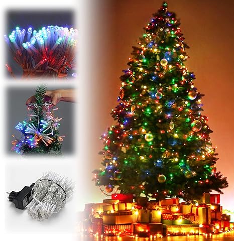 Christbaumbeleuchtung aufstellen