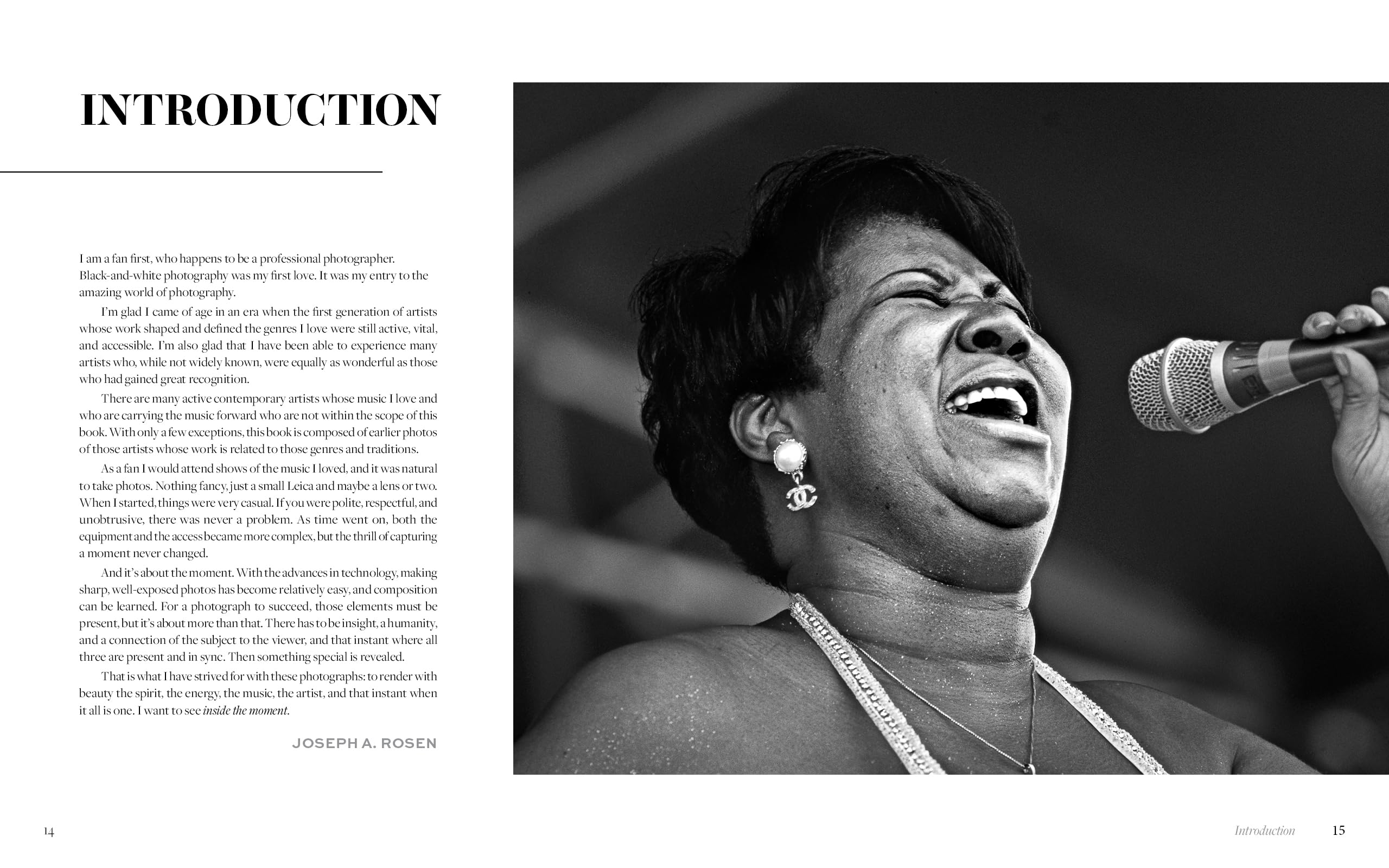 Inside the Moment: Iconic Blues, Soul, Jazz, Rock, and R&b Images and History