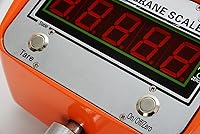 Vista 2 de Optima Scales OP-925B-6000 - Báscula de grúa de servicio pesado, pantalla LCD de 6000 libras x 2 lb