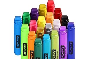 Artistro Acrylic Paint Markers for Posters, Jumbo Size with 15mm Wide Tip