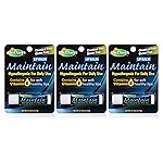Dr. Dan\'s Maintain Lip Balm - Perfect for Everyday and Cortibalm aftercare, Mild Ingredients & Beeswax, Vitamin E Enriched for Moisturizing Dry Lips, Ensures Smooth, Soft Feel, 3 Pack