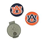 Team Effort Auburn Tigers Hat Clip & 2 Ball Markers