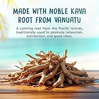 Vista 6 de Kava Drink Mix – Paquete de 30 paquetes de polvo de extracto de kava kava – Bebida de reemplazo de alcohol con un zumbido – Potenciador de energía