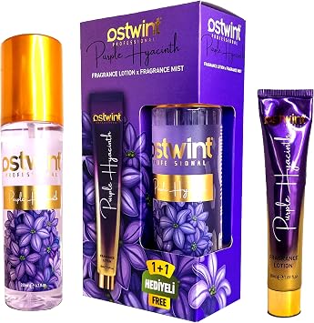 Ostwint Fragrance Mist Purple Hyacinth V cut Spreyi 200ml & V cut Kremi 50ml Set - Mor S mb l ve  i eksi Parf m Kokusu