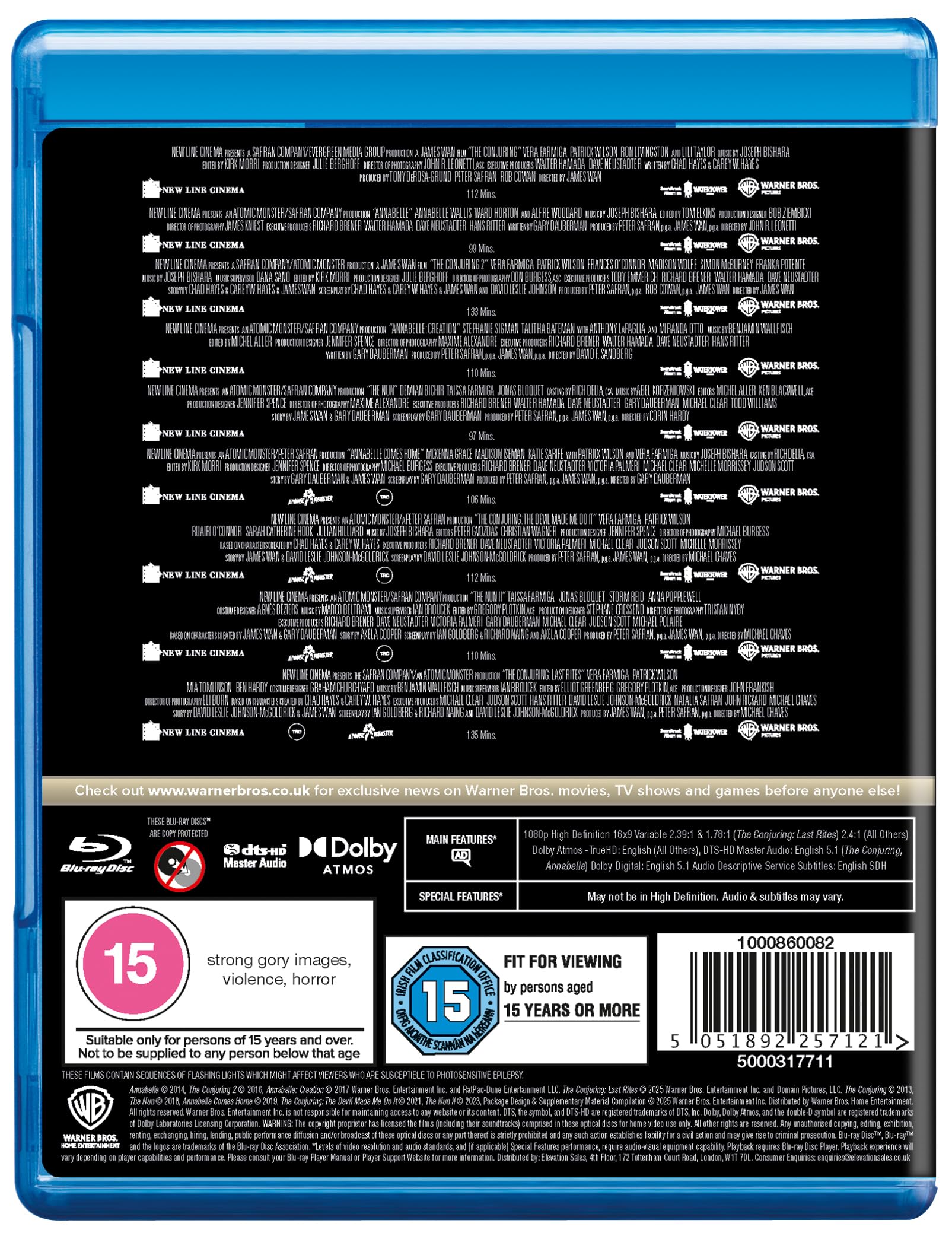 The Conjuring Universe 9 Film Collection [9 Film Collection] [2025]