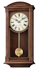 SEIKO Arched Wall Clock with Pendulum and Dual Chimes product