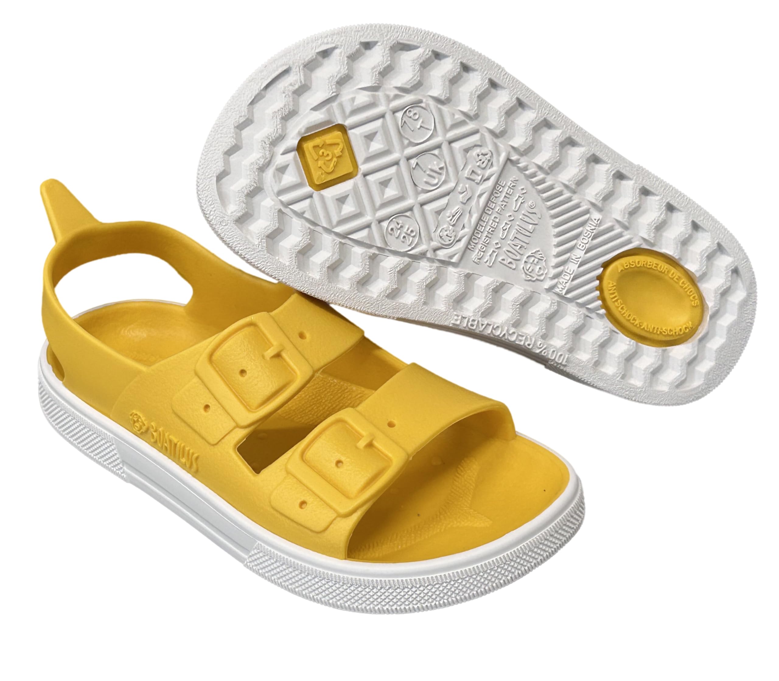 SANDALES BOATILUS IRKY VEG POUR LA MER, CHAUSSONS DE MARCHE, SANDALES POUR LA PISCINE, POUR ENFANTS