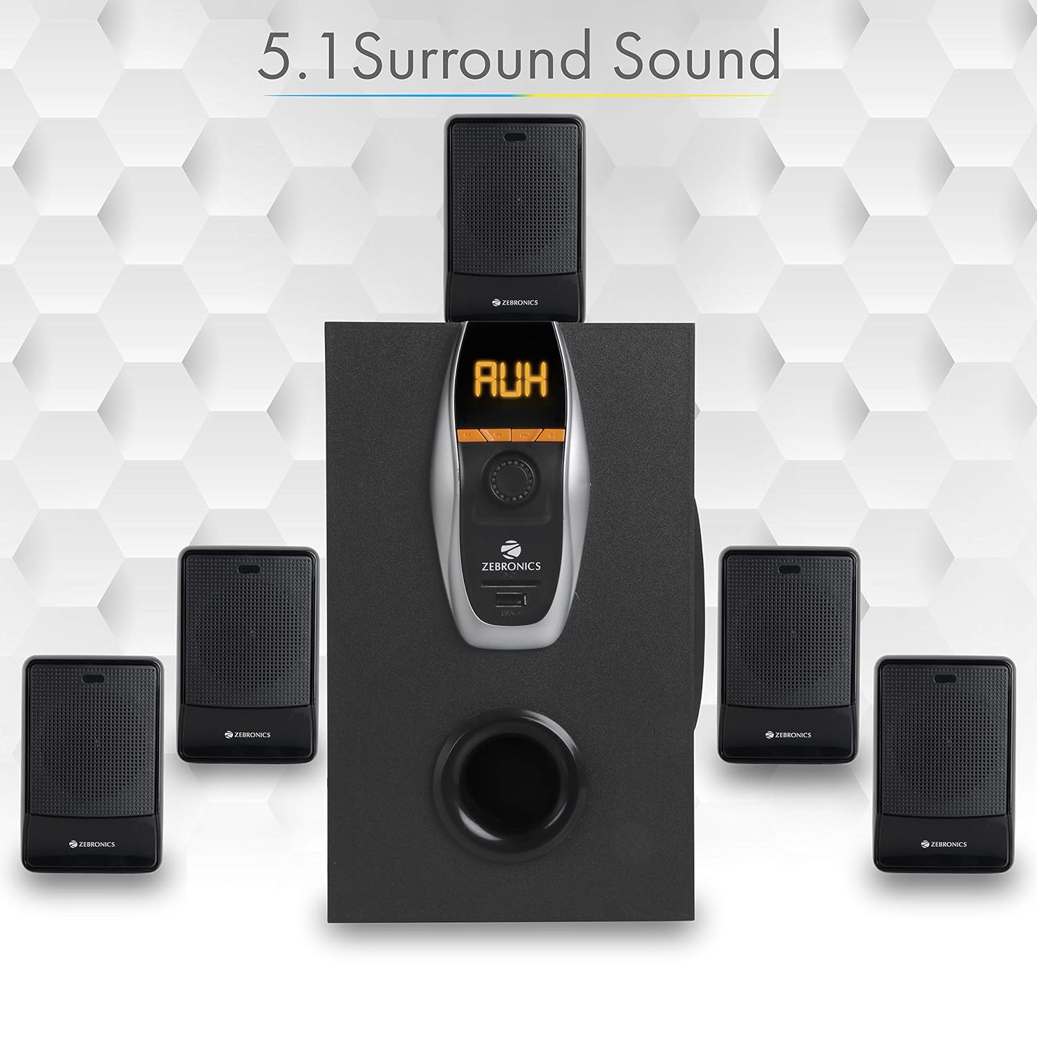 5.1 Surround Sound Speaker Placement
