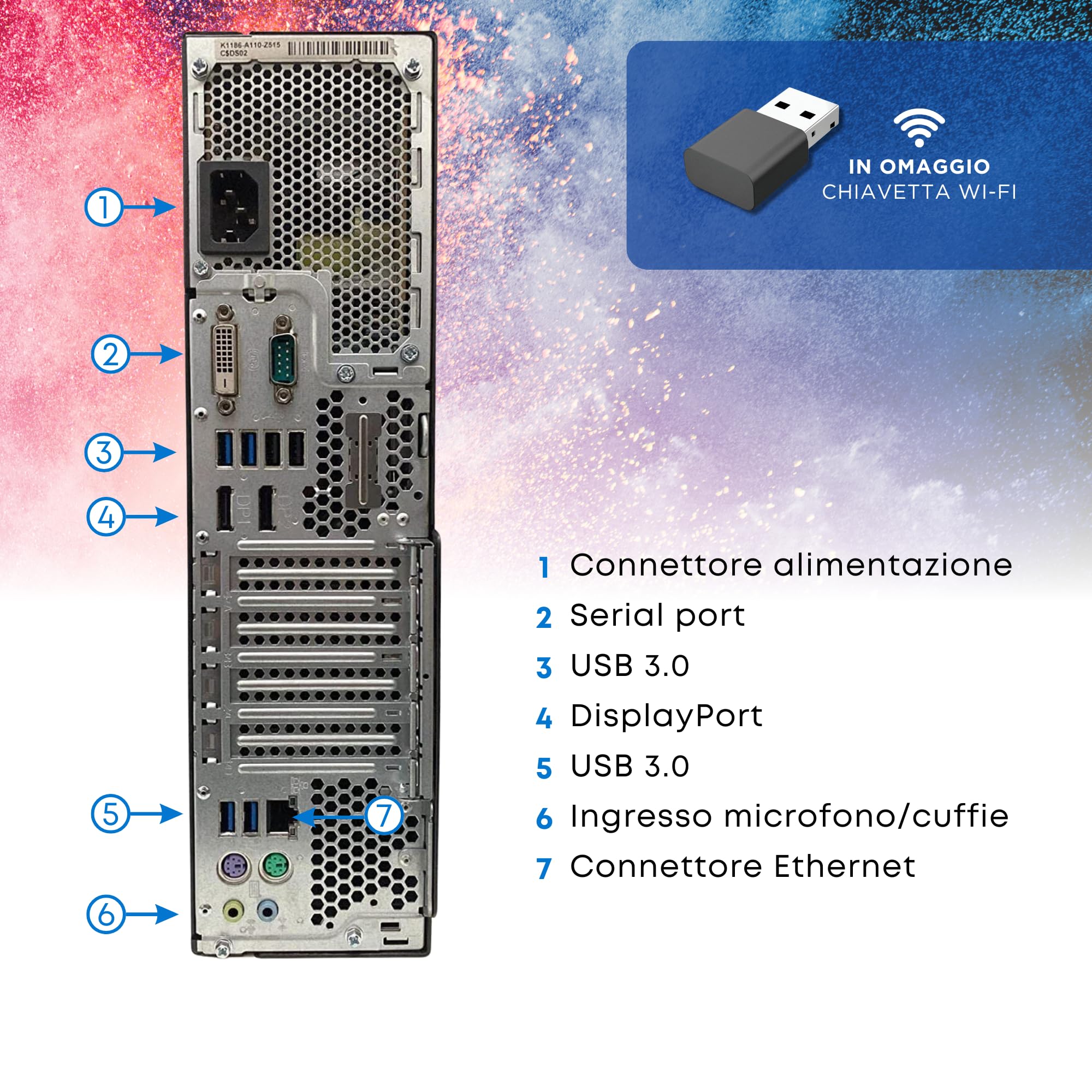 Fujitsu Esprimo D957 – Desktop PC Processor Intel i7-7700 4 Core