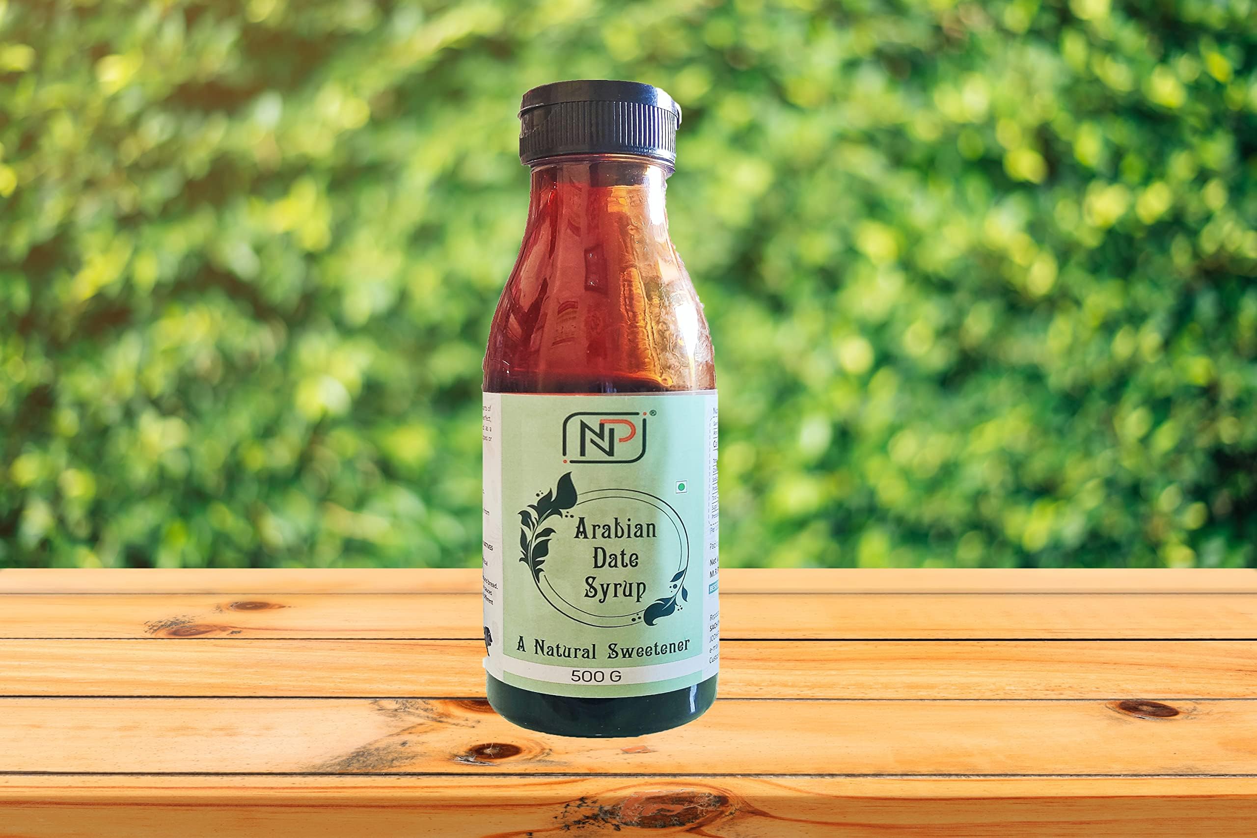 Nature Platter Arabian Date Syrup, 500g / 18oz [All Naturall Sweetener & Vegan]