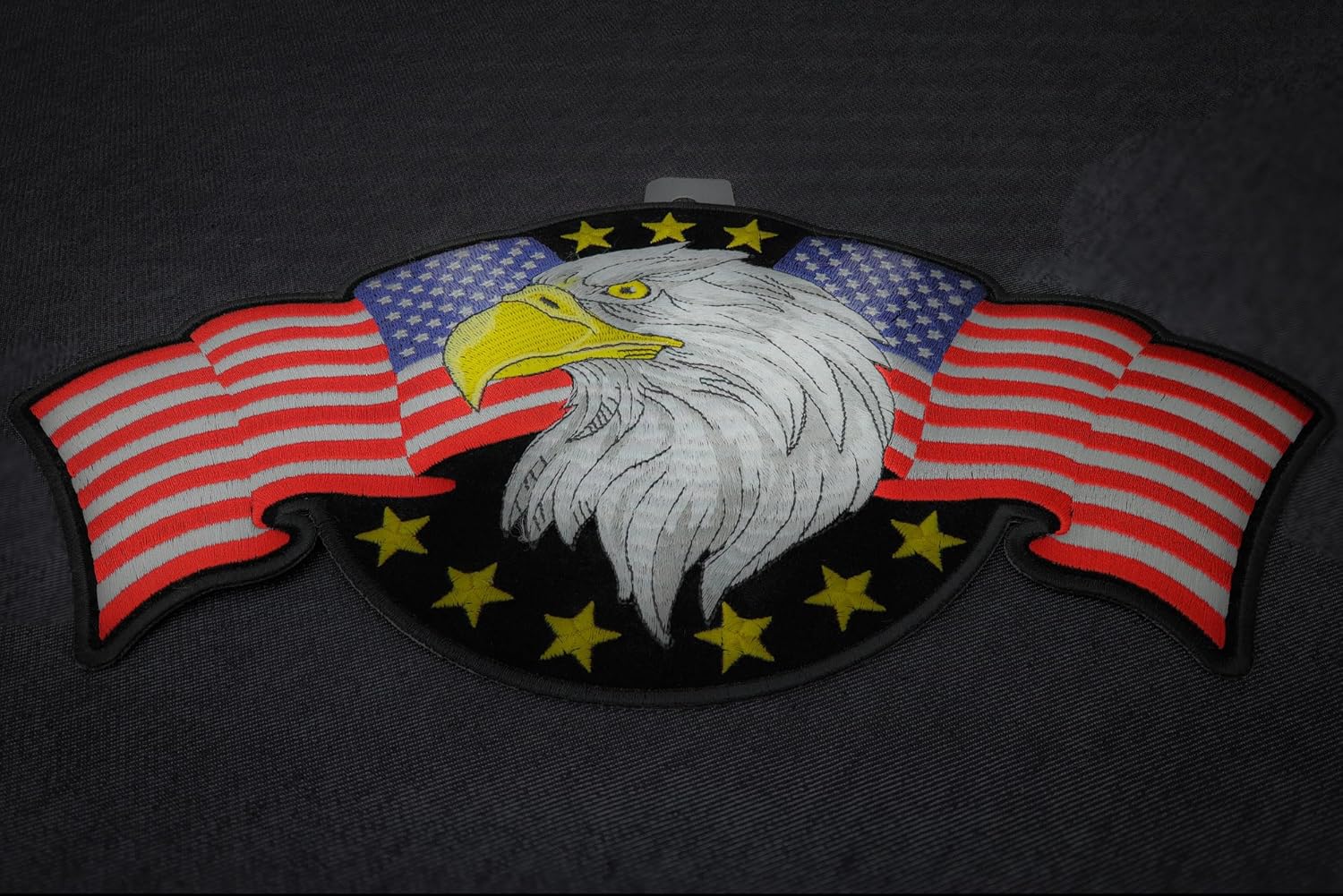 American Flag Eagle Patch, Large Eagle Patches for Jackets (PL6101)