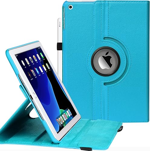 Funda para iPad de 9 generación (2021), iPad 2020 de 8 generación, iPad de 7 generación 2019 para iPad de 10.2 pulgadas, funda protectora giratoria