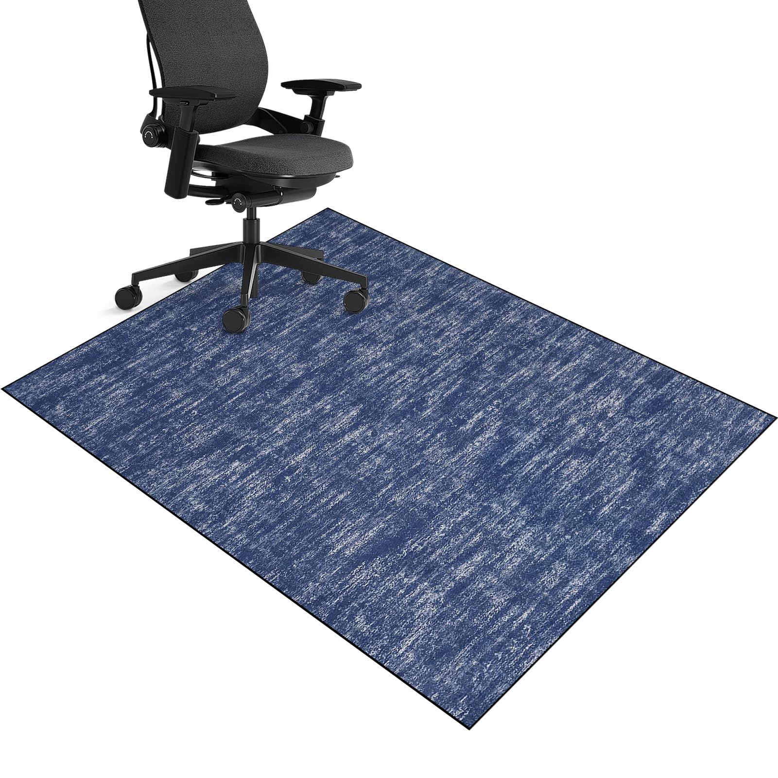 Computer Chair Mat for Carpet, 100 x 140 cm Floor Protection Chair Mat for Hard Floors, Gaming Chair Mat for Carpeted Floor, Desk Chairmats Protector Rug, Floor Protection Mat for Work, Home, Gaming