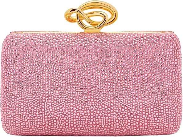Crystal Pave Knot Minaudiere