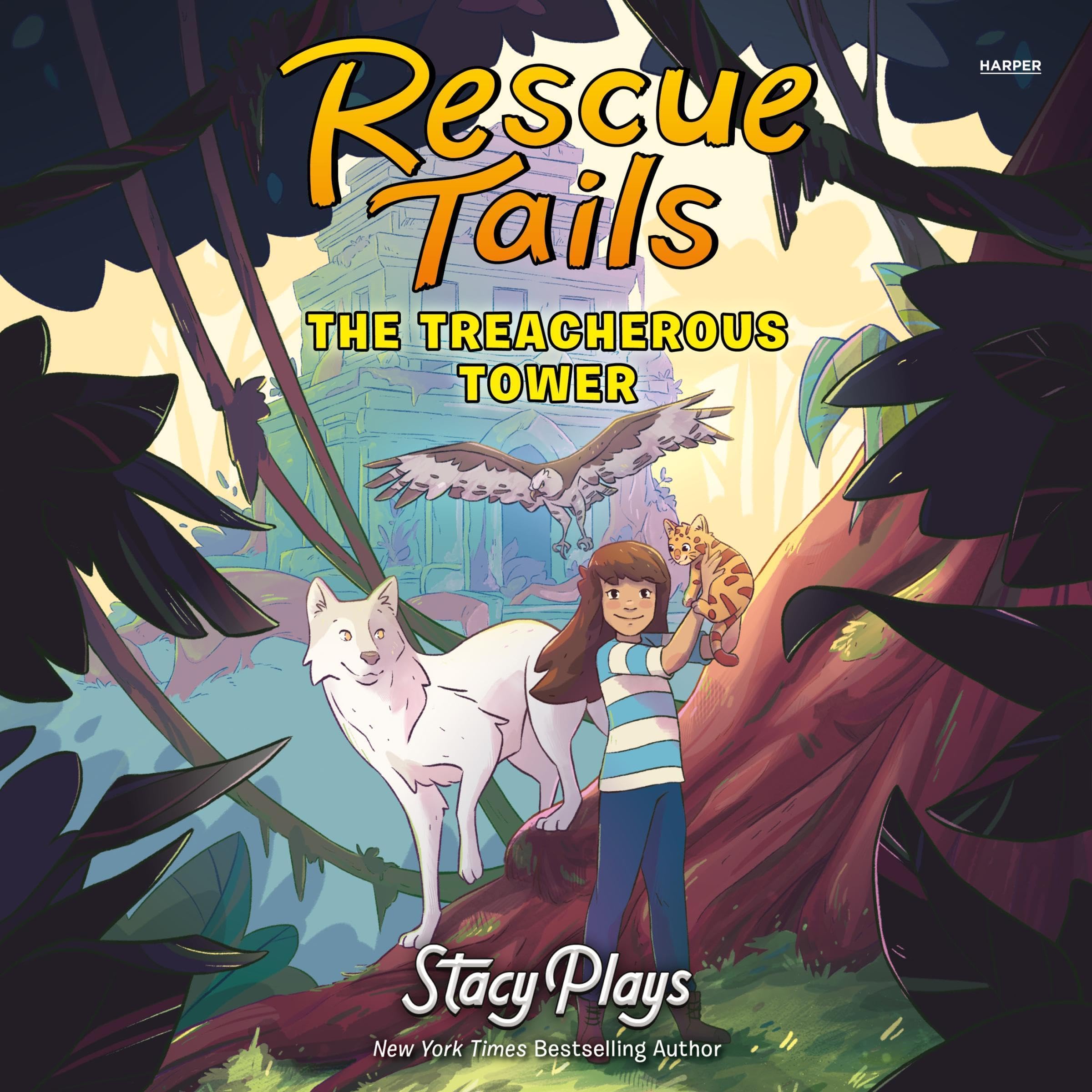 Cover art for Rescue Tails: The Treacherous Tower