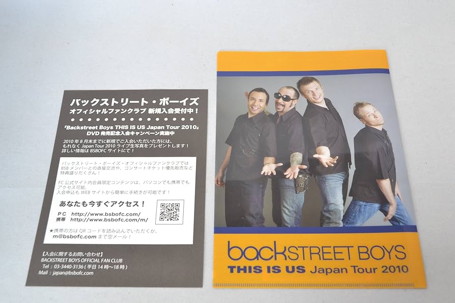 (未使用･未開封品)Backstreet Boys THIS IS US Japan Tour 2010 通常盤 [DVD] Backstreet Boys – This Is Us Japan Tour 2010 – 3 x DVD (DVD