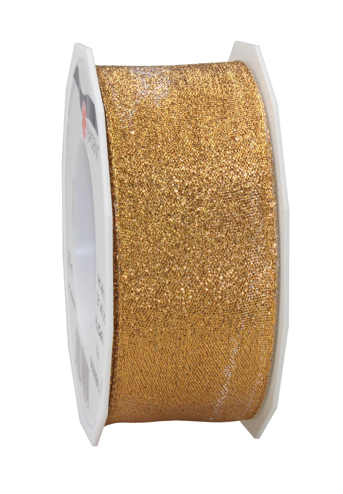Präsent - Sacramento Wired Ribbon Gold 20-m-Roll 40 mm width, 40mm - 20m