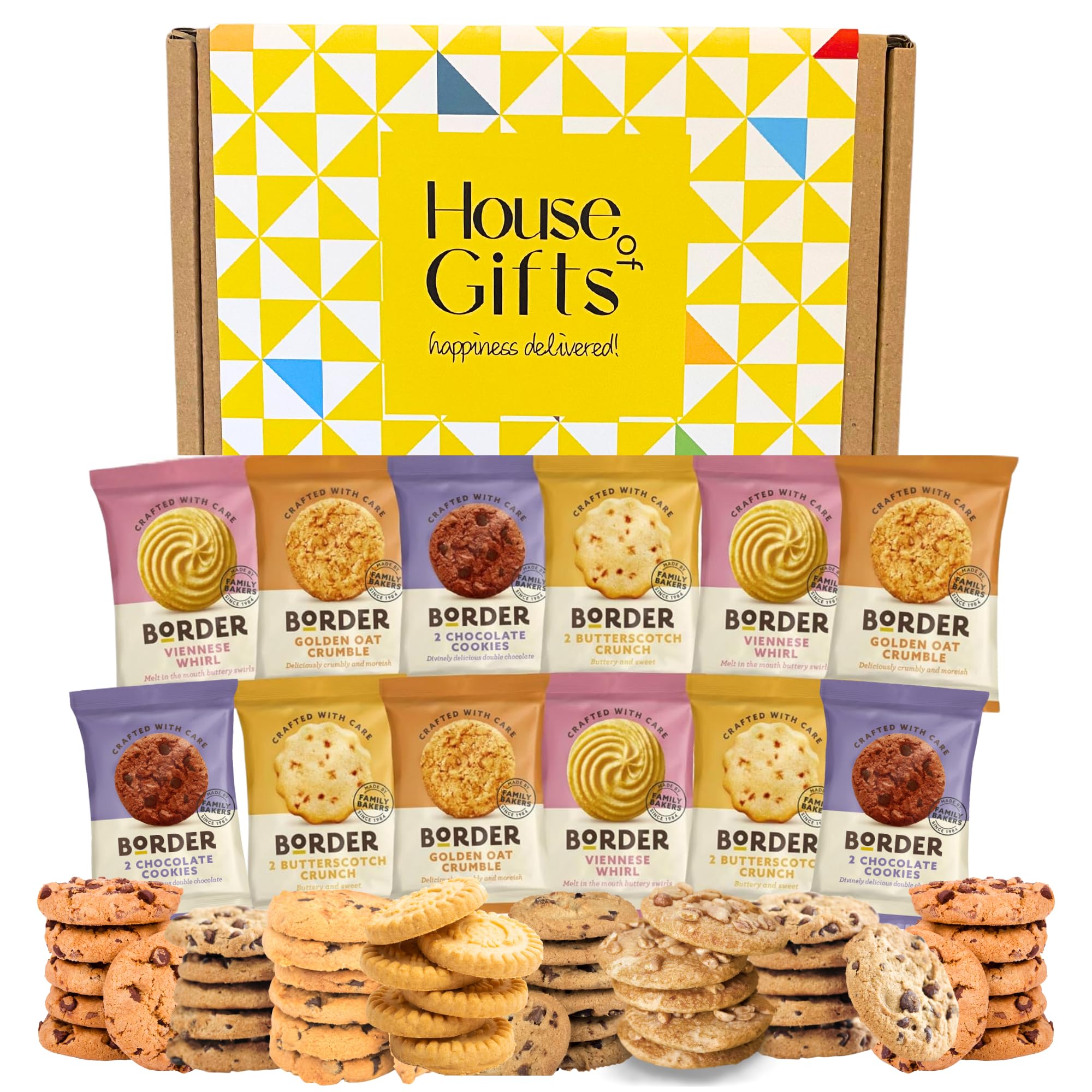 British Biscuit Cookies Variety Pack | 12 Packs of individually wrapped (24 Single Biscuits Total) | Scottish Biscuits from the UK