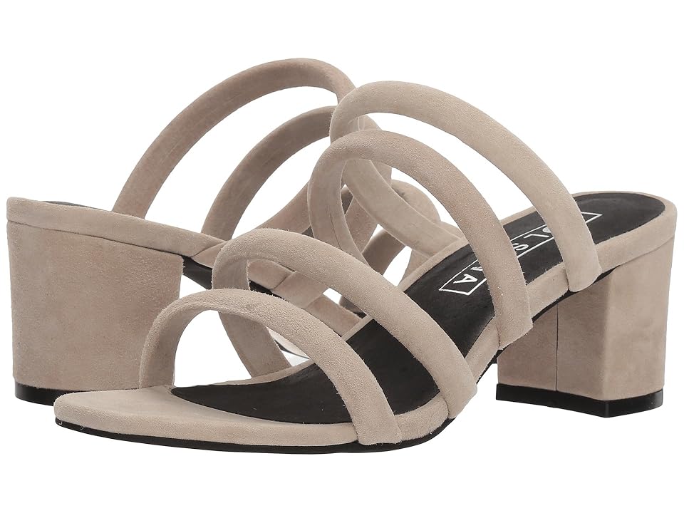 

Sol Sana Holt Slide (Ecru Suede) Women's 1-2 inch heel Shoes