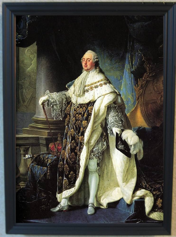 Amazon.co.jp: Genius Collections ルイ17世 ポスター 額付き 壁掛け