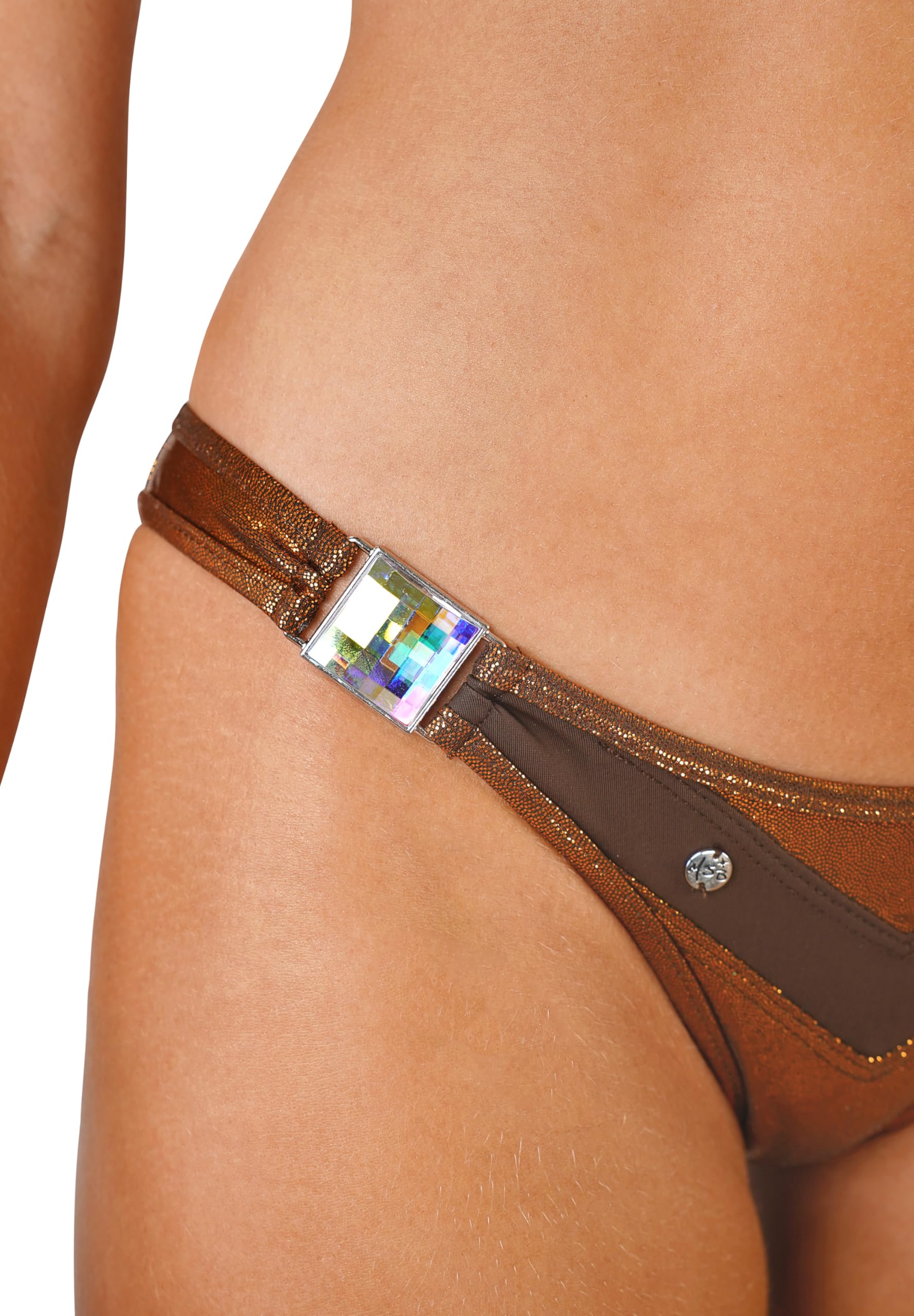 my sexy bikini - Maillot de Bain String Bikini Sexy Bleu Rose Vert Marron métallisé - Malawi