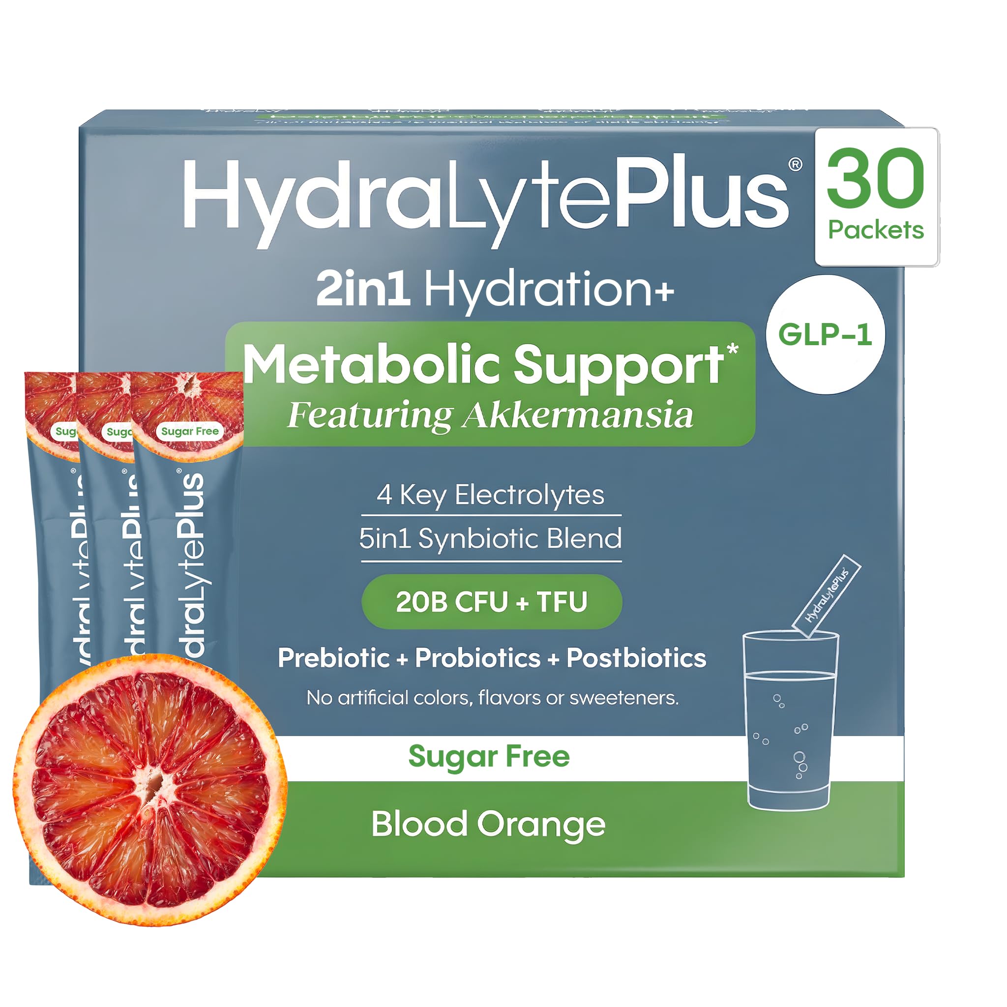 Hydralyte Plus Metabolic Support Electrolyte Powder