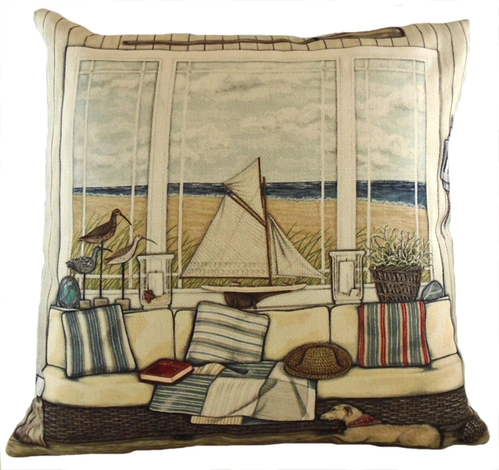 Sally Swannell A Room With A View Cushion Cover