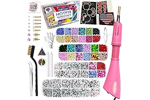 esseelove Bedazzler Hot Fix Rhinestone Setter, Adorn Garments with Crystals
