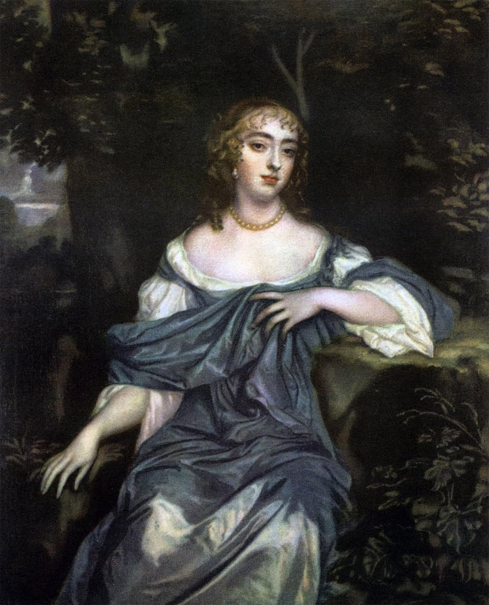 ARTXLXXBN Famous Prints Artwork Pictures Poster Painting Art Frances Brooke Lady Whitmore Late by Peter Lely Artwork Landscape Pictures for Home Decor 60x90cm