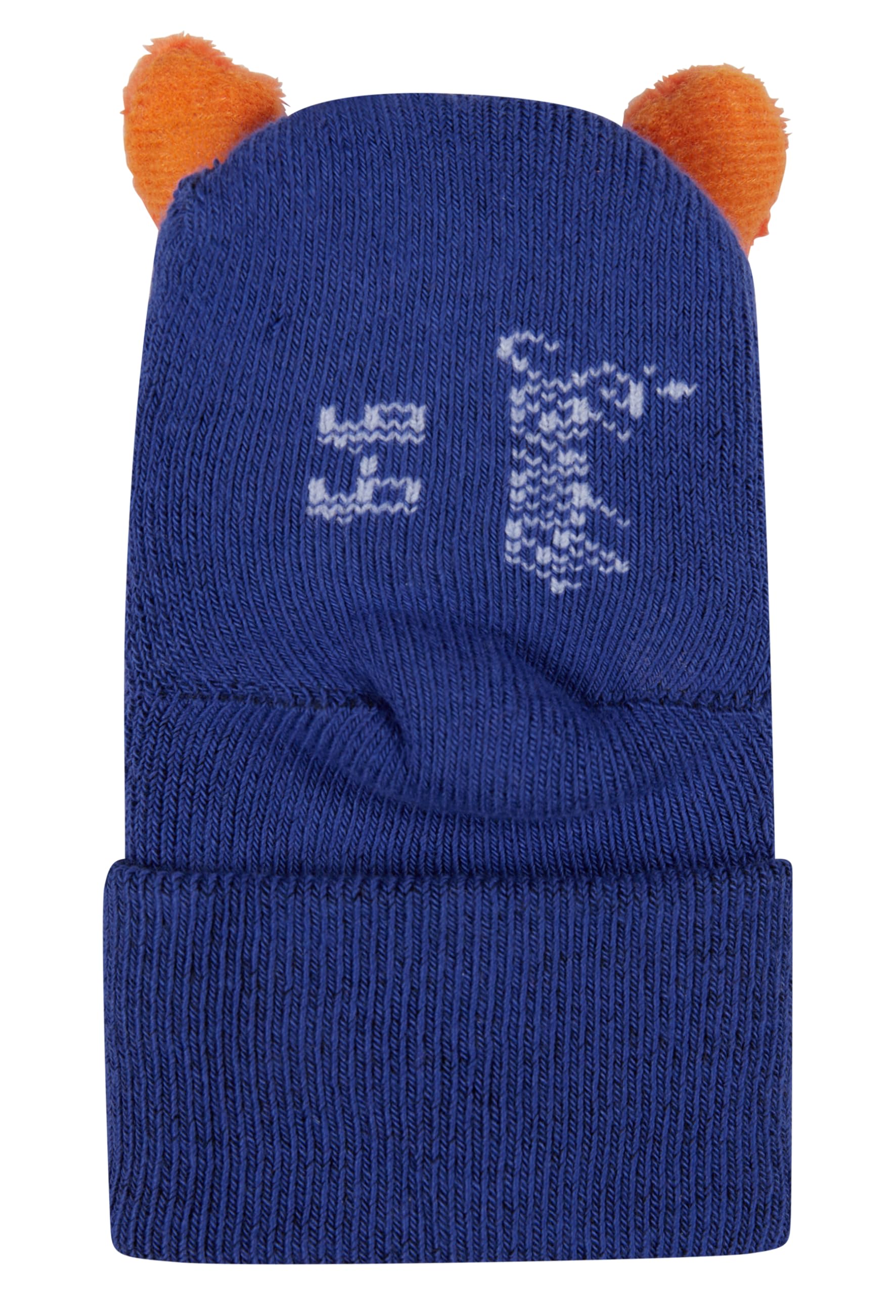 Sterntaler Baby Rasselsocken Krebs – Baby-Socken mit Umschlag, Innenfrottee, Krebs-Figur und integrierter Rassel, Meerblau, Größe 16