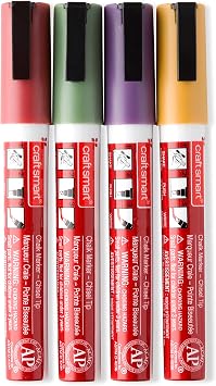 Craft Smart Earthy Chalk Marker Set, 9 Packs 4 ct. 36 total
