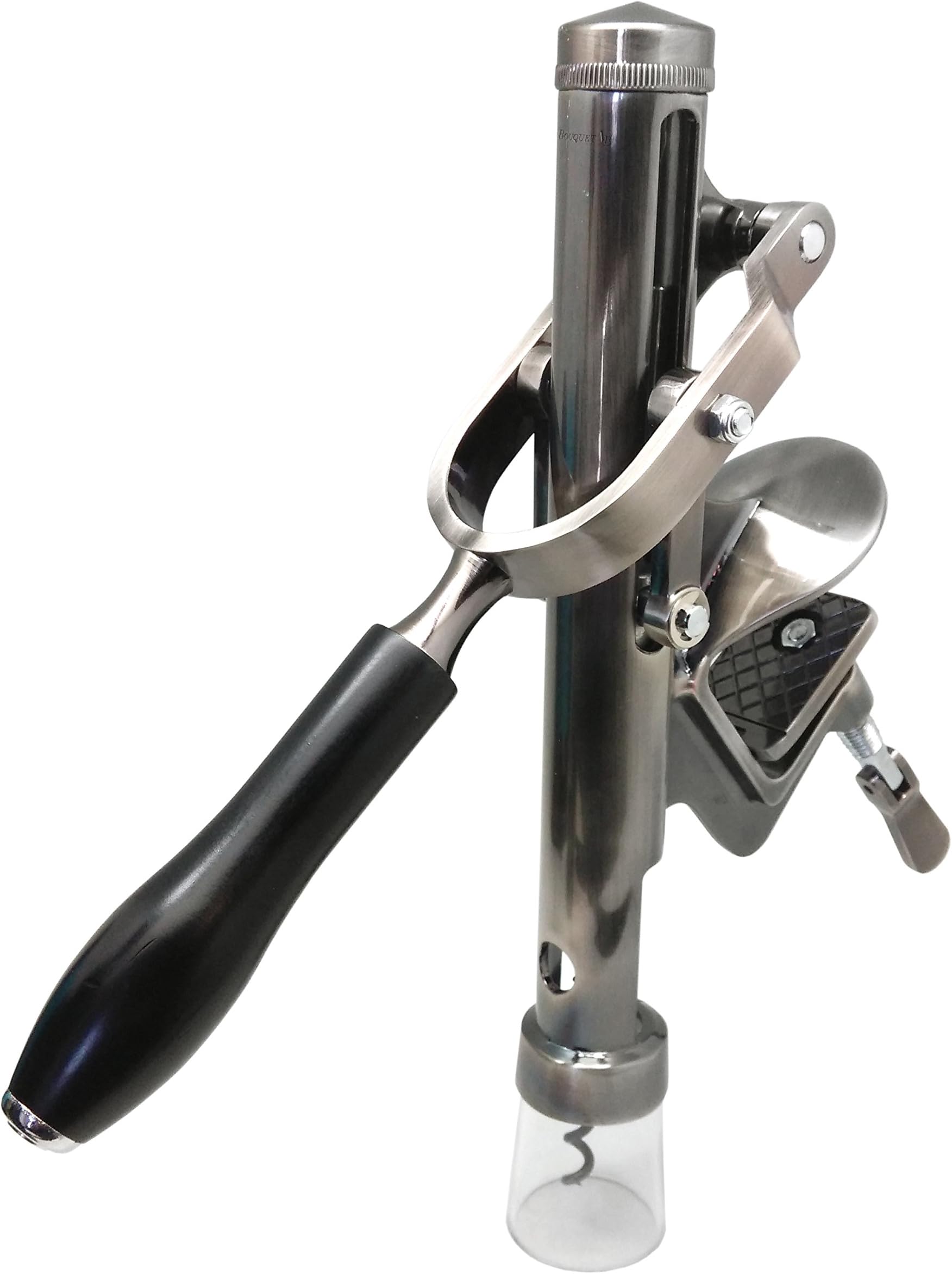 Vin Bouquet FID 236 Table mounted corkscrew. Powerful & easy corkcrrew. Mountable on table or bar.