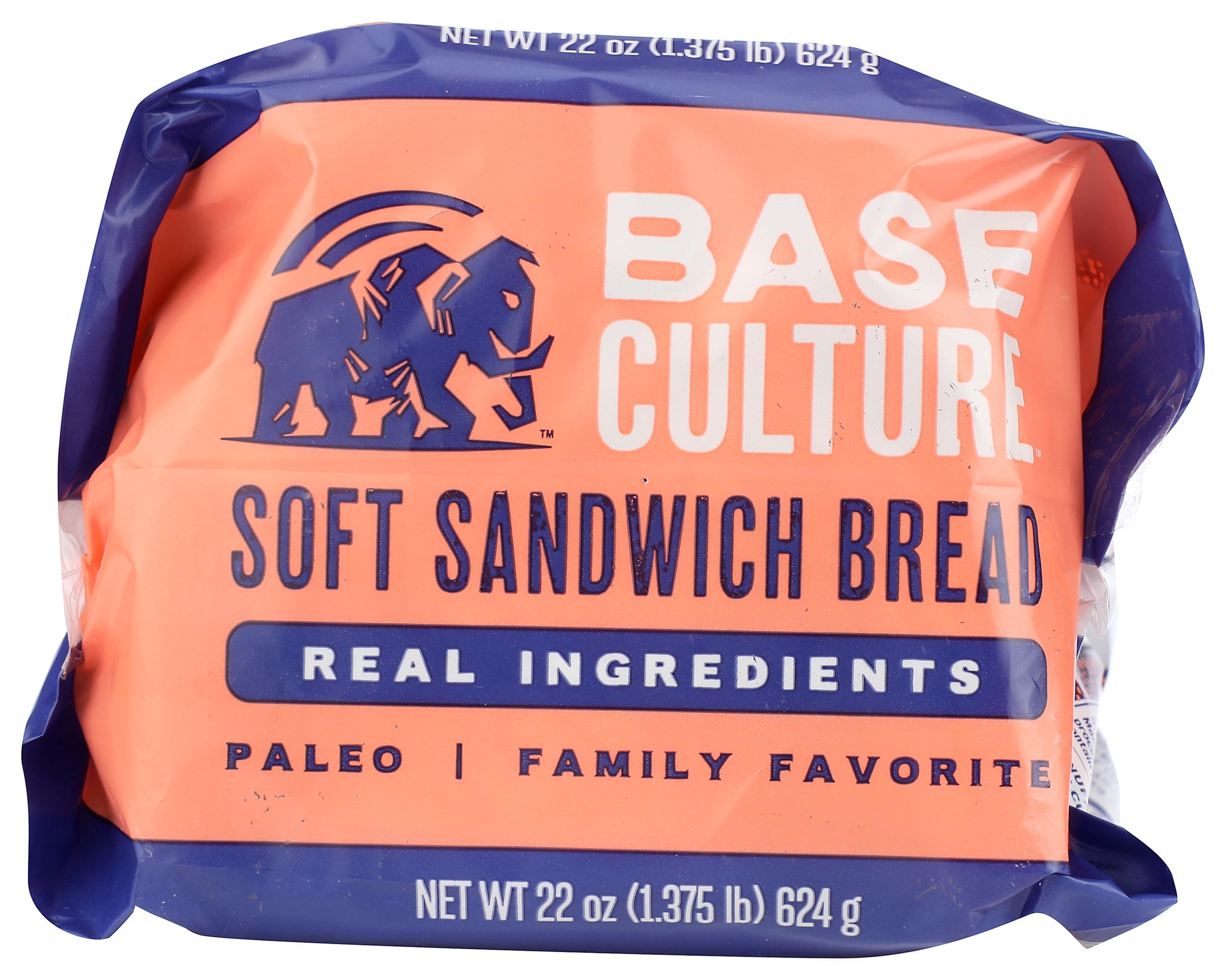 Amazon.com: Base Culture Sandwich Bread, 22 OZ : Grocery & Gourmet