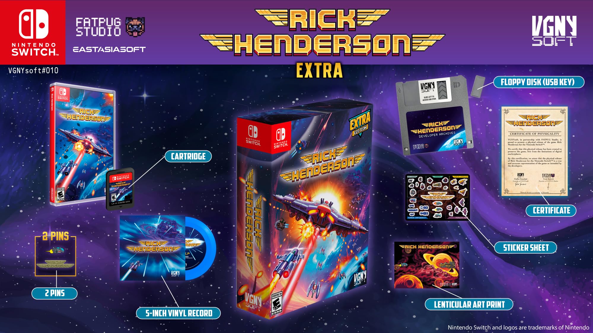 Amazon.co.jp: Rick Henderson Extra Edition (輸入版:北米) – Switch