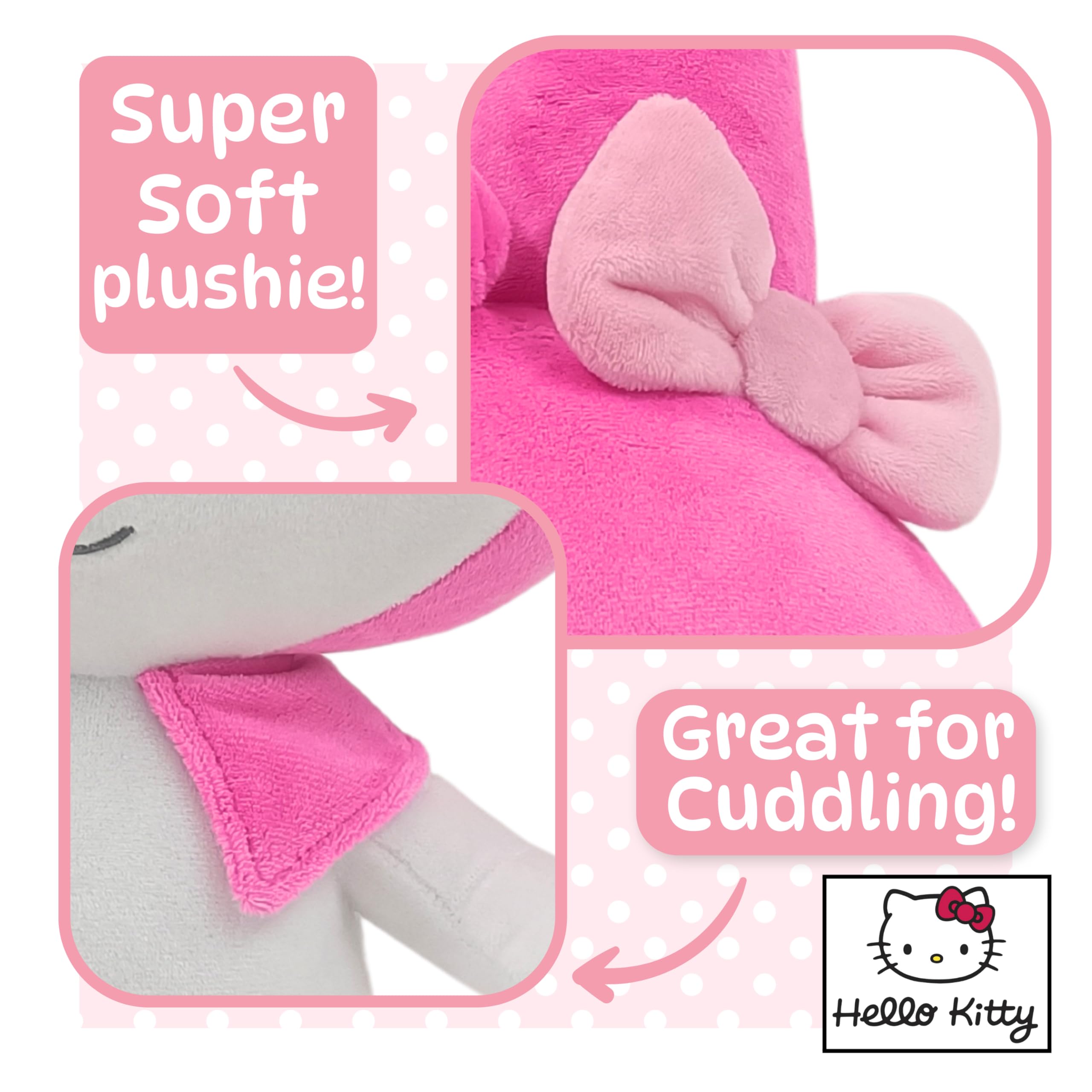 Simply Toys Official Sanrio My Melody Plush 30cm Standing Doll, Pink, 30 cm - Image 3