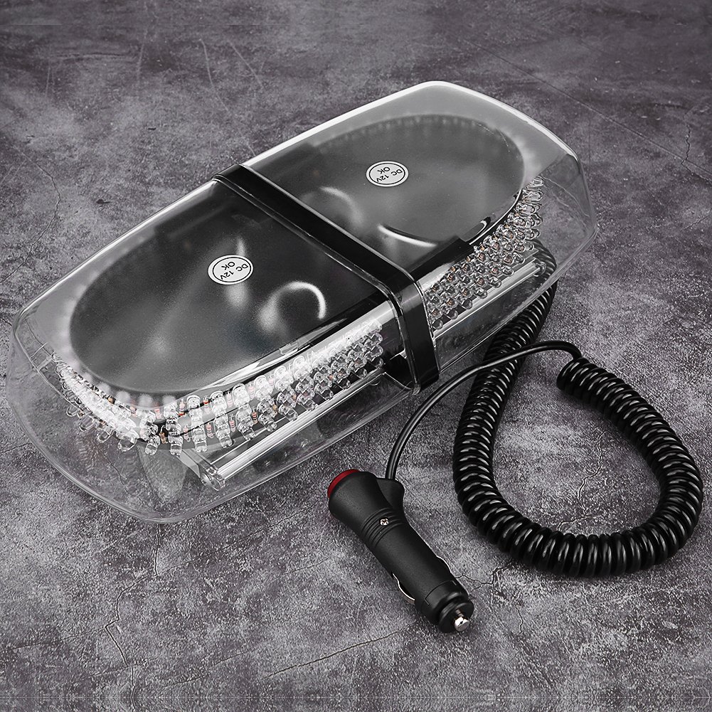 Torcia Da Tetto Auto 240 LED Blu - Luci Stroboscopiche Per Emergenze E Veicoli Di Soccorso - Foto 11