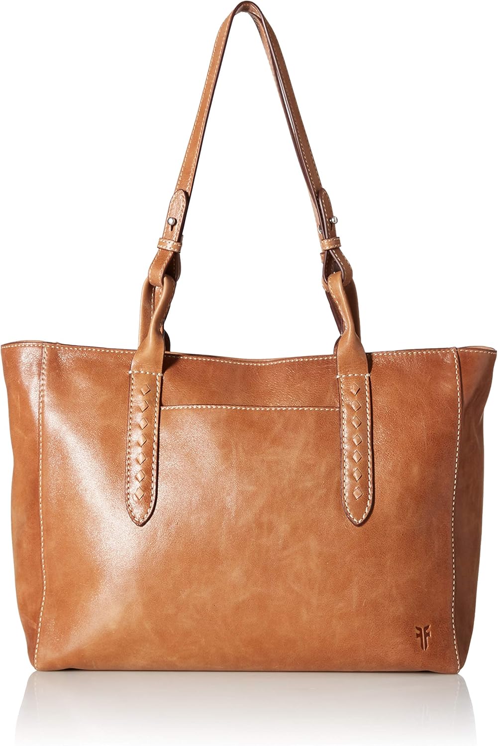 FRYE Reed Zip Leather Tote, Tan Amazon.co.uk Fashion