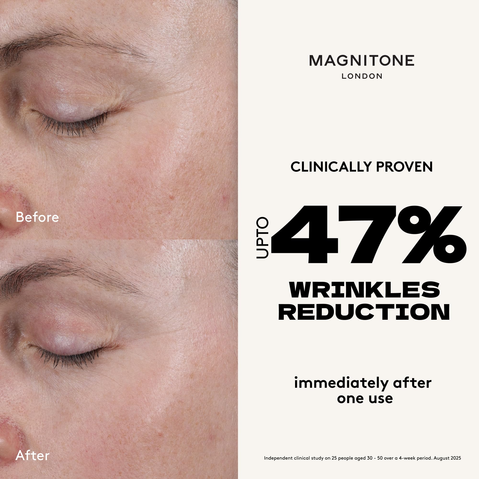 Magnitone Pebble Pro Advanced Facial Toning Device with Microcurrent, Red, Blue & Near-Infrared LED Light Therapy, Lifts - Image 2