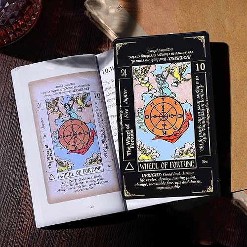 Miniatura 3 de SUNHHX Juego de cartas de tarot con guía para principiantes