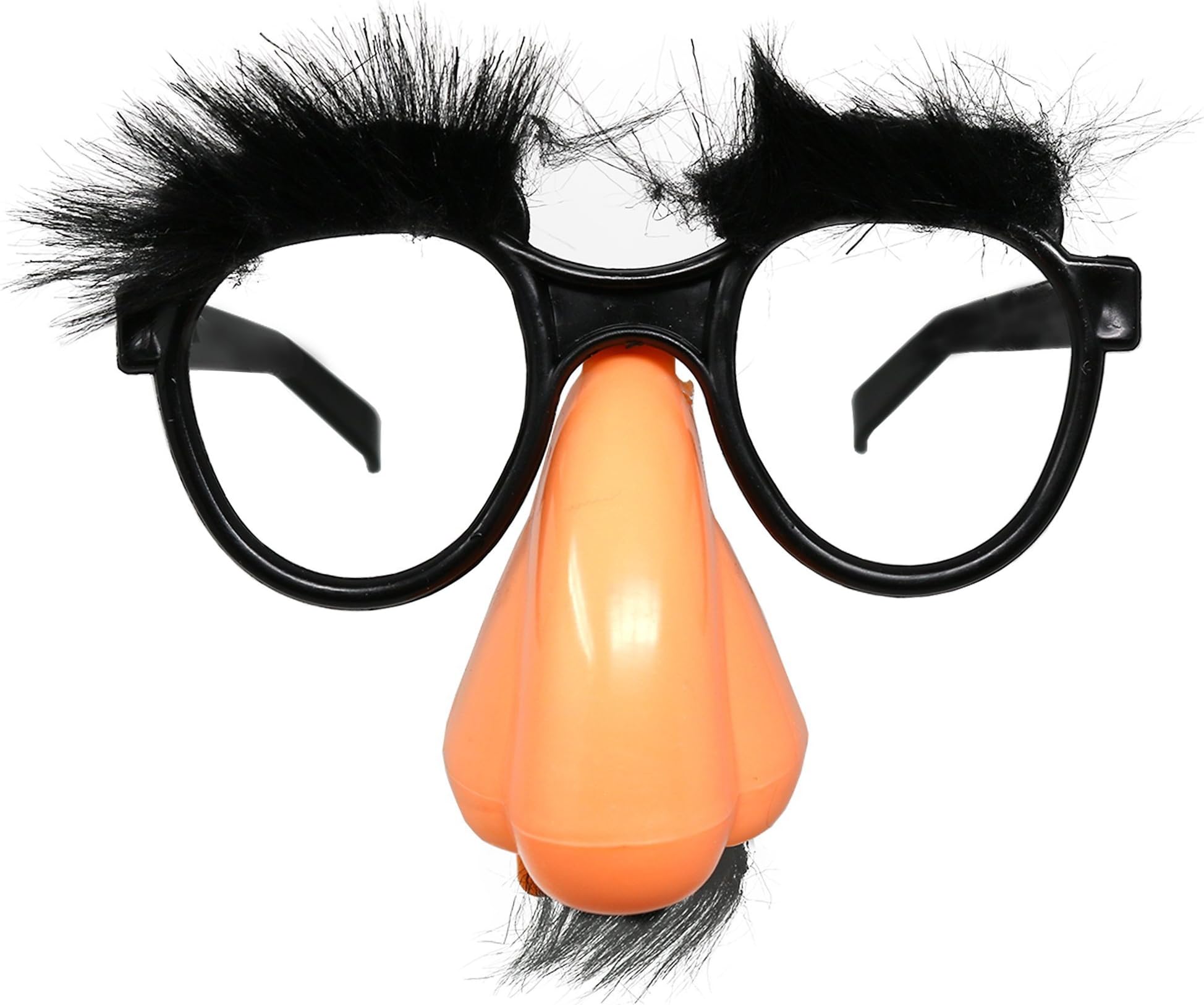 Skeleteen Disguise Glasses with Nose - Groucho Marx Funny Old Man Glasses - 1 Piece