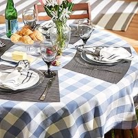 Vista 3 de DII PVC Tabletop Collection Placemat Set, Wedge, 13x20, Gray, 6 Piece