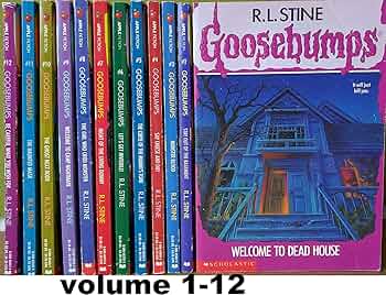 Goosebumps Set (original series), Books: 1 -12: RL Stine