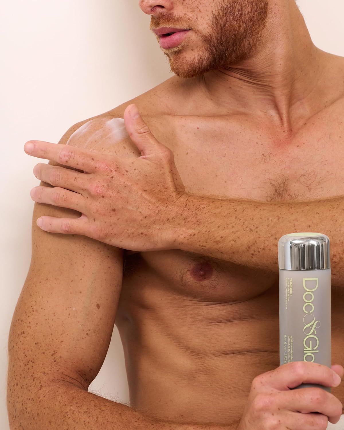 Doc & Glo Think Rich Luxe Body Lotion, Fragrance Free, 8.4 Fl Oz - Image 5