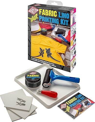 Miniatura 3 de ESSDEE Kit de impresión de lino de tela, FABPK1, color negro