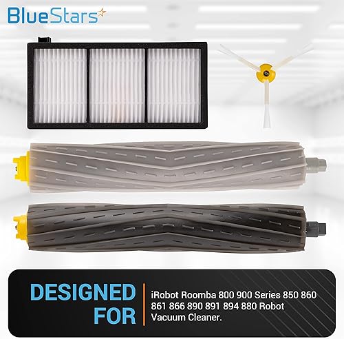 Miniatura 3 de BlueStars Kit de piezas de repuesto para iRobot Roomba 800 900 Series 805 860 870 871 880 890 960 Robot Aspirador | 1 Extractor de escombros 3