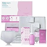 Frida Mom C-Section Recovery Must Have Kit for Labor, Delivery, & Postpartum, Socks, Peri Bottle, Disposable Underwear, Abdominal Support Binder, Shower Wipes, Silicone Scar Patches, & Toiletry Bag C-Section Recovery Kit