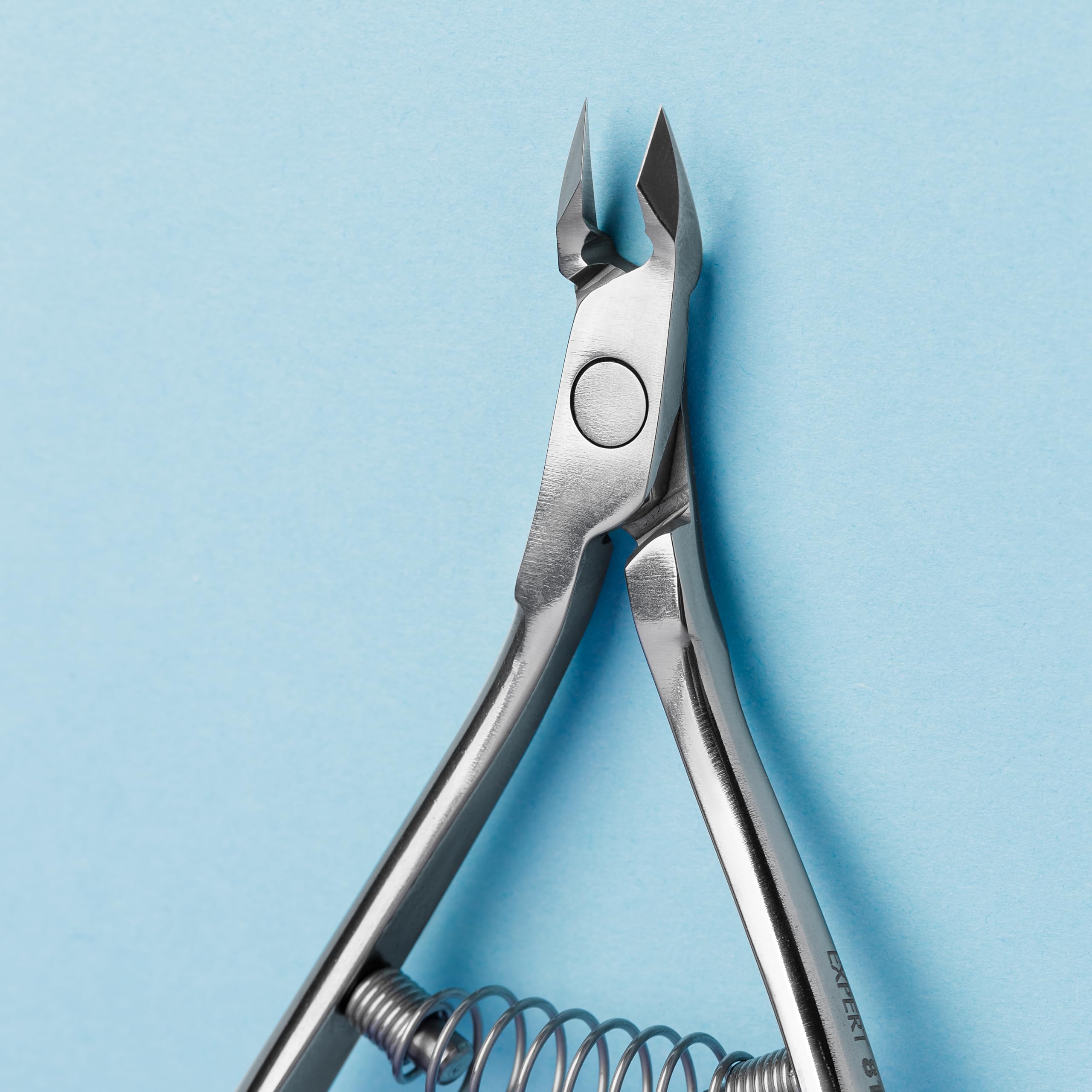 STALEKS PRO Pince à cuticules professionnelle 6 mm en acier inoxydable Expert 81-6