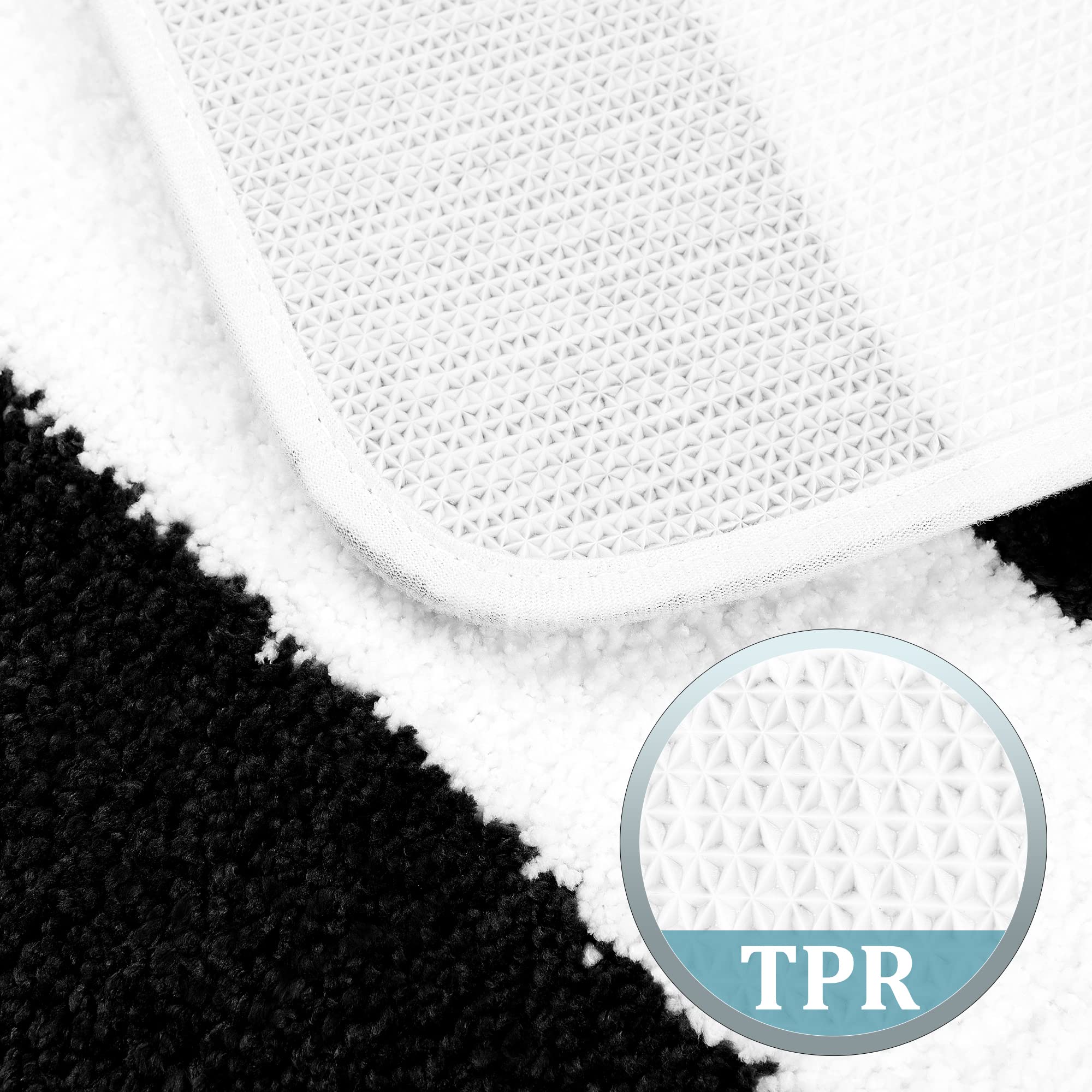 PiccoCasa Non Slip Bath Mat, Soft & Super Absorbent Bathroom Mat - Image 4